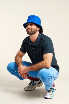 Kitchener Items - Pollux Special Knit Polo Shirt - Blue
