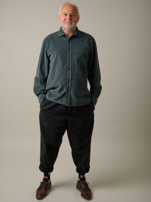 Kitchener Items - Longsleeve Uomo Shirt Velluto Scarab