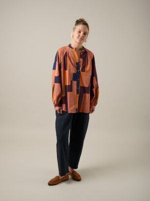 Kitchener Items - Pantaloni Barell Pants Blue Graphite