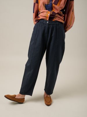 Kitchener Items - Pantaloni Barell Pants Blue Graphite