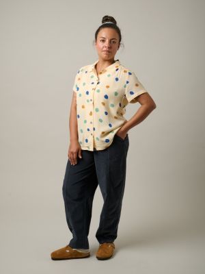 Kitchener Items - Camicia Blouse Beige Punti