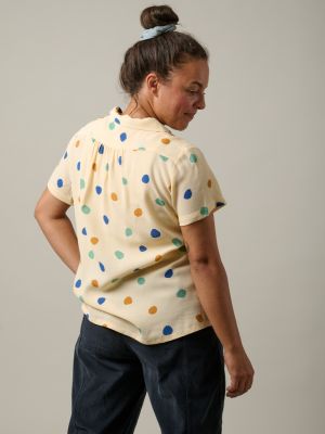 Kitchener Items - Camicia Blouse Beige Punti