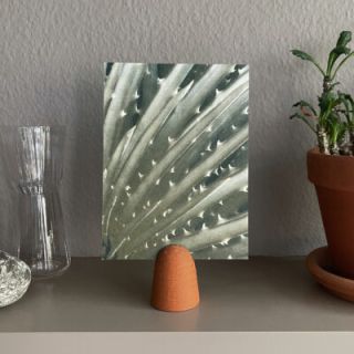 Bienvenue Studios - Clay Card Holder in Teracotta 