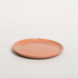 Trame Giro - Assiette à dessert - Ø14 Terracotta