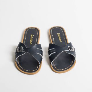 Salt-Water Sandal Classic Slide in Black