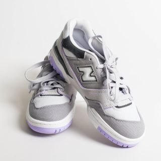 New Balance - Women's 550 Shadow Grey with Grey Matter and Lilac Glo