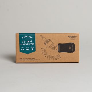 Gentlemen's Hardware - 12-in-1 Screwdriver 