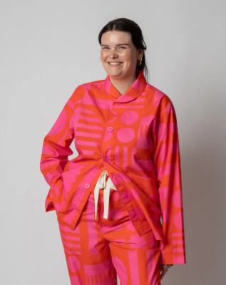 Irregular Sleep Patterns - Paradox Jacket in Hot Pink 