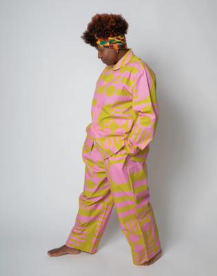 Irregular Sleep Patterns - Paradox Relaxed Trousers in Wasabi