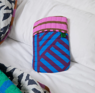 Irregular Sleep Patterns - Quilted hot water bottle in Sidewinder